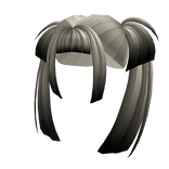 Emo Grunge pigtails in Platinum