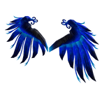 Enchanted Blue Wings