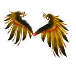 Enchanted Yellow Wings