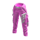 Engineering Pants Pink White