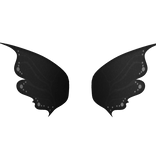 Ethereal Fairy Wings Black