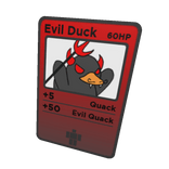 Evil Duck Trading Card