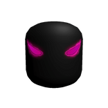 Evil Eyes Dark Head - Black and Pink