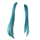 Extension Straight Blue Hair  