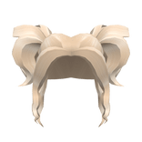 Extra Fluffy Pigtails in Blonde