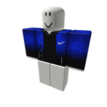 💯Fade💯 Blue and Black Nike Jacket