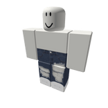 Faded Ripped Jeans w White Shoes