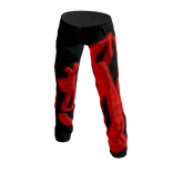 Familiar Splotchy Red Pants