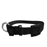 Fancy Black Canine Collar