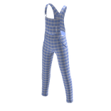Farmer's Jumpsuit - Blue Plaids
