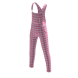 Farmer's Jumpsuit - Pink Plaids