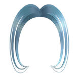 Fashionista Bangs in Blue