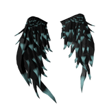 Feather Icy Blue Wings