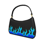 Flame Purse Blue