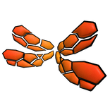 Flaming Dragonfly Wings