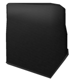 Flipped Black Shoulder Cape