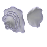 Floral Goddess Shoulders (White)