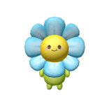 Flower Baby - Blue