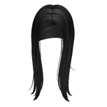 Flowy Fashion Hair in Black