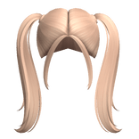 Flowy Glamorous Pigtails in Blonde