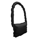 Fluffy Black Shoulder Bag (3.0)