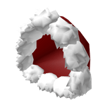 Fluffy Christmas Themed Winter Hood