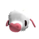 Fluffy Cow Pink Spot