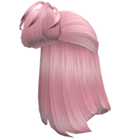 Fluffy Half Up Messy Bun