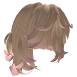 Fluffy Layered Shaggy (Blonde to Pink)