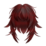 Fluffy Pixie Haircut (Red)