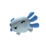 Flying Blue Axolotl Friend (Left)