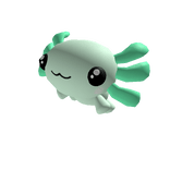 Flying Green Axolotl Friend