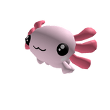 Flying Pink Axolotl Friend