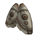 Folded Moth Wings
