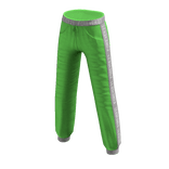 Forever21 Logo Sweat Pants Lime Green