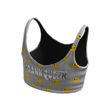 Forever21 Tank Smiley White Prank Queen