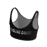 Forever21 Tank Top - Black Tank Fool Me Once