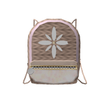 Forever21 Woven Flower Backpack