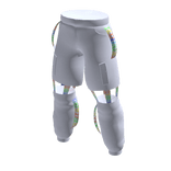 Forever 21 Cargo Pants Grey/Rainbow