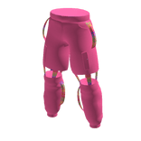 Forever 21 Cargo Pants Hot Pink/Rainbow