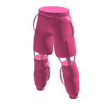 Forever 21 Cargo Pants Hot Pink/White