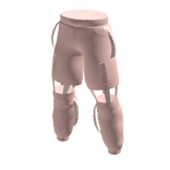 Forever 21 Cargo Pants Peach/White