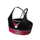 Forever 21 Cross Front Crop Black/Pink