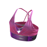 Forever 21 Cross Front Crop Pink/Purple