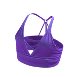 Forever 21 Cross Front Crop Purple