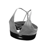 Forever 21 Cross Front Crop White/Black