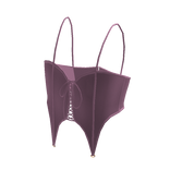 Forever 21 Sweetheart Corset Baby Pink