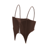Forever 21 Sweetheart Corset Brown