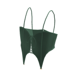 Forever 21 Sweetheart Corset Green