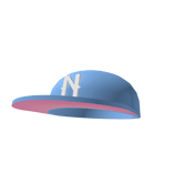 Fresh Blue Fitted Cap